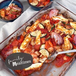 Crispy gnocchi traybake with halloumi2